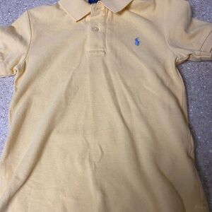 Boys Sixe 6 Polo by Ralph Lauren Yellow Classic Polo Shirt
